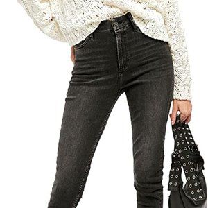 Free People Women's Black Skinny  Jeans